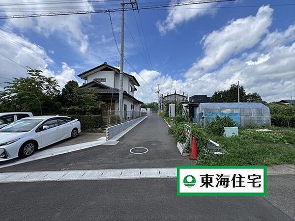 閑静な住宅地内の一画