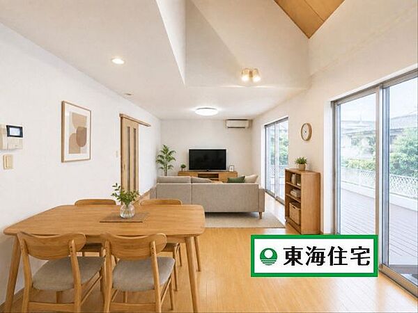 リビング「ミサワホーム施工」※画像は一部CGを含んでいます。