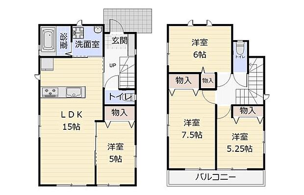 A号棟間取図