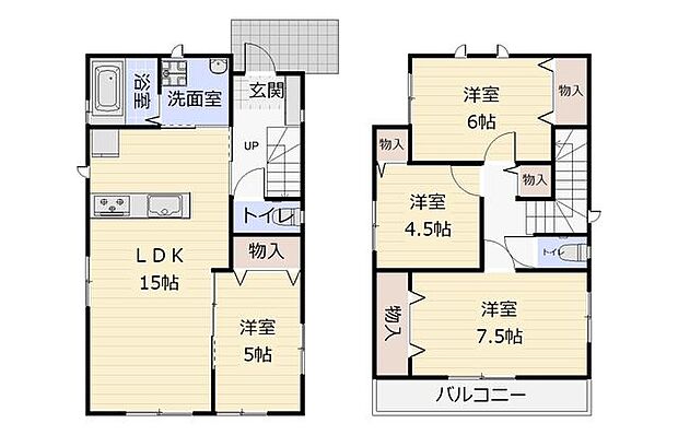B号棟間取図