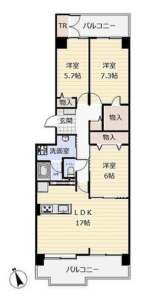 間取り：304000350792