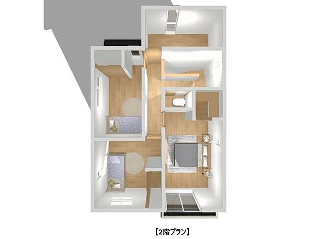 (建物プラン例・内観パース)建物99m2(20坪)、2250万円(税込)、建物基本工事・外構別になります。詳しい内容等はお気軽にお問い合わせください・。
