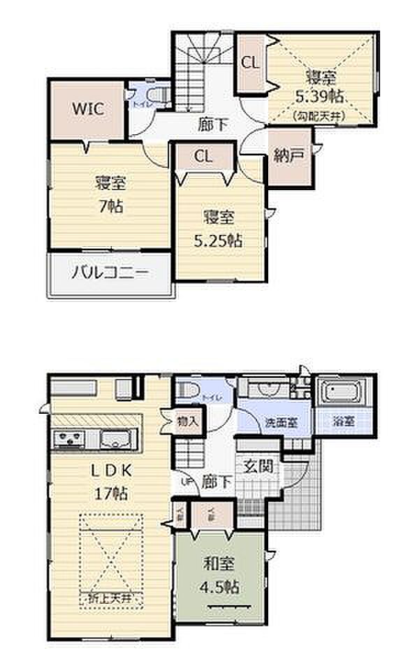 2号棟間取図