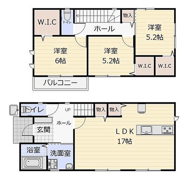 A号棟間取図