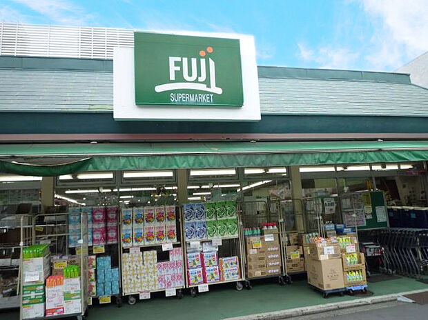 SUPER MARKET FUJI(スーパーマーケットフジ) 根岸橋店まで徒歩1分・59ｍ