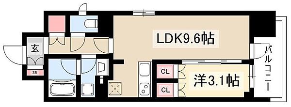 同じ建物の物件間取り写真 - ID:223031504801