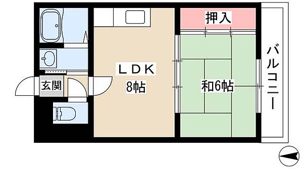 同じ建物の物件間取り写真 - ID:223031504634