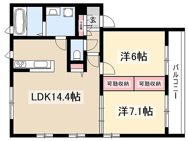 同じ建物の物件間取り写真 - ID:223031783262