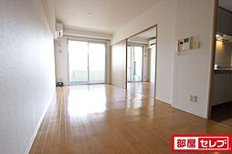 ソーラスフロント富船 8階2LDKのリビング/ダイニング