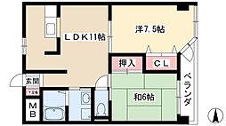 グレーシャス 2階