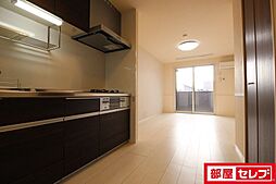 D-room松葉 3階ワンルームのリビング/ダイニング