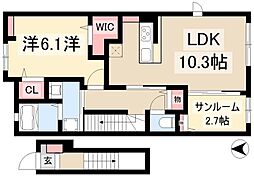 アルカンシエル 2階