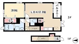 カーサ　セレノ 2階