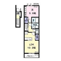 ベル　シティー　II 2階