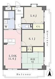 ブリックコート52 4階