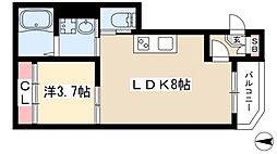 ボヌール金山 3階