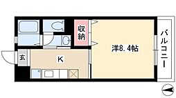 アルファプレイス 2階/-