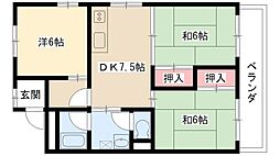 グリンパーク清水 1階/-