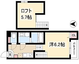ハーモニーテラス八剱町II 2階/-