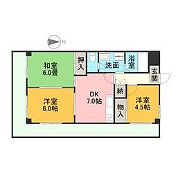 サンハウスマスダ 3階/-