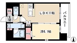 プレサンス名古屋STATIONルミアス 9階/-