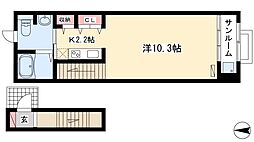 プロムナード Y 2階/-