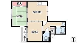 サンコールぜにがめ 2DKの間取図画像