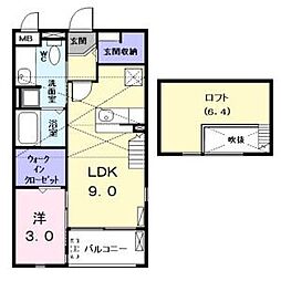 カサブランカ エフ 2階/-