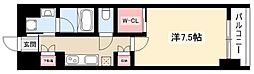 ヒヴィ・カーサ名駅西 1Kの間取図画像
