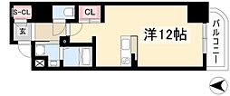 S-FORT金山 ワンルームの間取図画像
