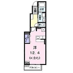 ユピテル ワンルームの間取図画像