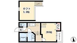 Creo日比野 2階/-
