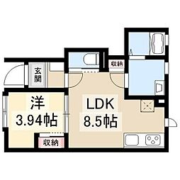 リーブルファイン日比津町3号棟 1階
