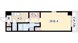 LANATURE 1Kの間取図画像