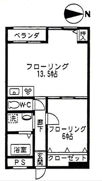 同じ建物の物件間取り写真 - ID:226061627386