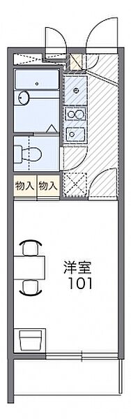 同じ建物の物件間取り写真 - ID:225004387815