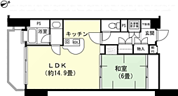 ダイアパレス山中湖3 1LDKの間取図画像