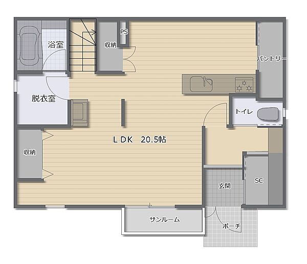 間取り：323000521706