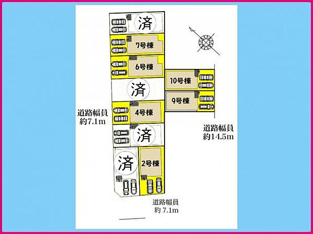 10号棟　区画図