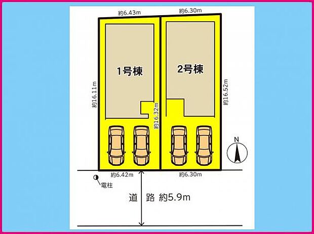 2号棟　区画図