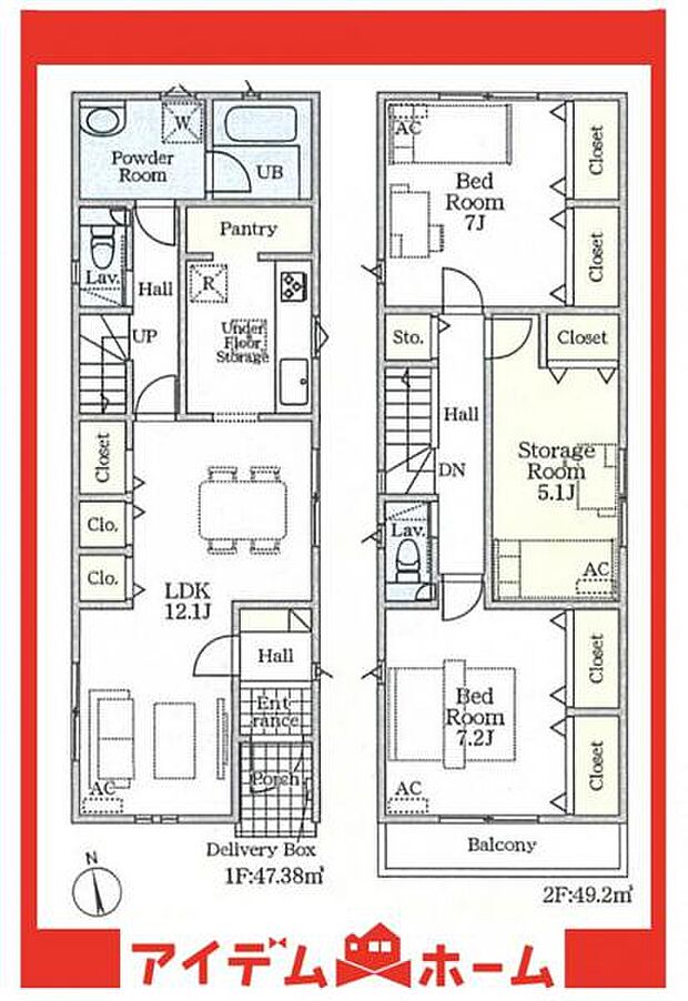 ●3号棟間取り●