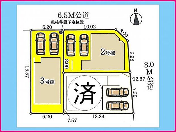 3号棟　区画図