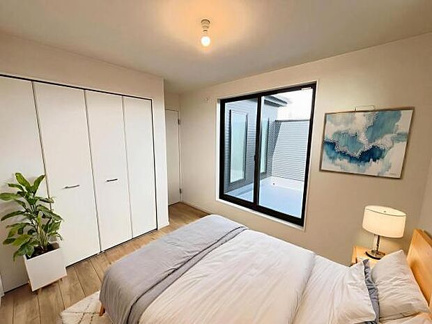 1号棟　内観写真 (本画像はCGで作成されており、実際に現地に家具は置かれておりません。) 