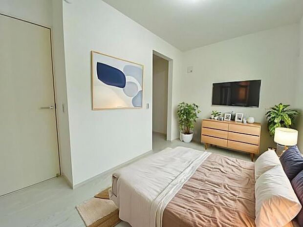 3号棟　内観写真 (本画像はCGで作成されており、実際に現地に家具は置かれておりません。) 