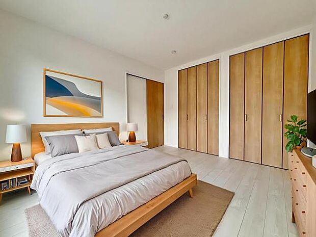 2号棟 内観写真 (本画像はCGで作成されており、実際に現地に家具は置かれておりません。)