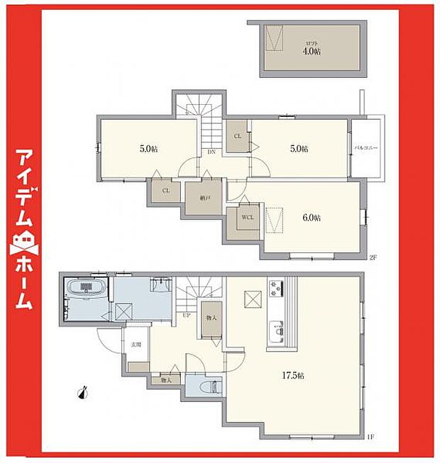 1号棟 間取図