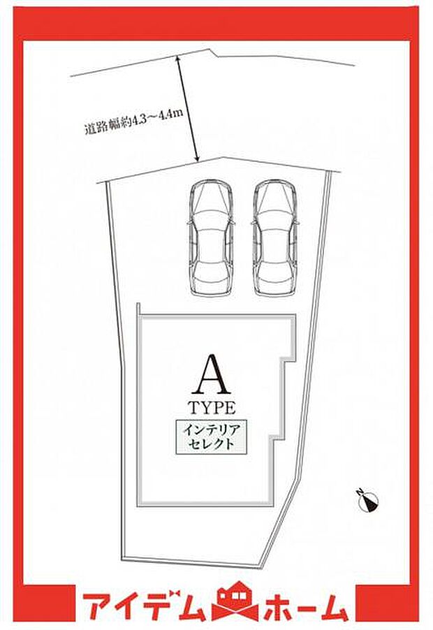 A号棟 配置図