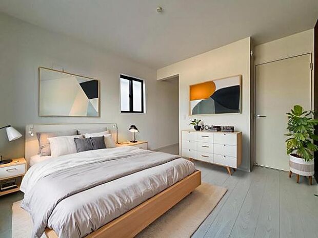 3号棟　内観写真 (本画像はCGで作成されており、実際に現地に家具は置かれておりません。) 