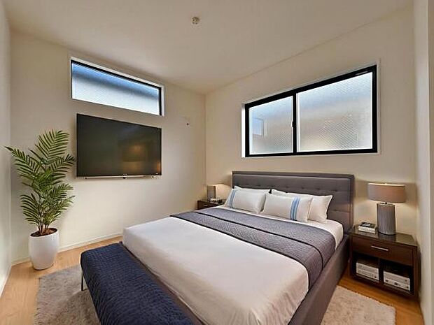 2号棟　内観写真 (本画像はCGで作成されており、実際に現地に家具は置かれておりません。) 