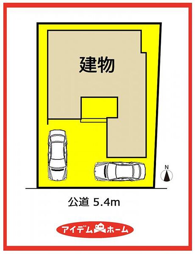1号棟 配置図